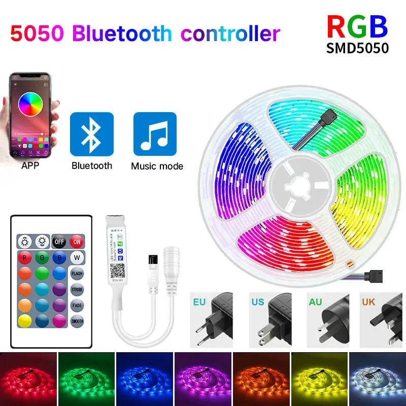 Vivid Glow LED Strip Lights